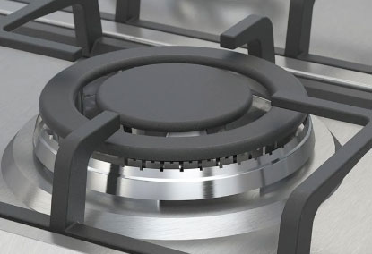 Cubierta-WP3040S-Whirlpool-2-2 Cubierta a Gas Whirlpool 75 cm Acero - WP3040S