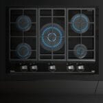 Cubierta a Gas Teka 70 cm Cristal Negro-GZC75330XBB