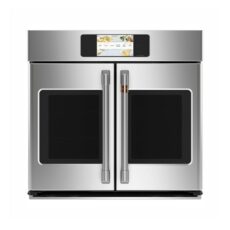 Horno eléctrico smart con puerta francesa café