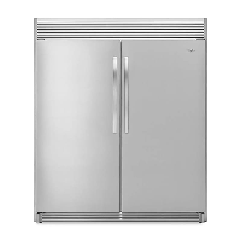 Neveras SideKicks 1.006 Lts Whirlpool Acero Neveras SideKicks 1.006 Lts Whirlpool