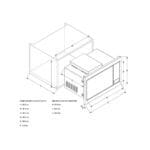 WM1711D + W9OM24MS2H - Combo Torre de Hornos Whirlpool 60 cm Acero