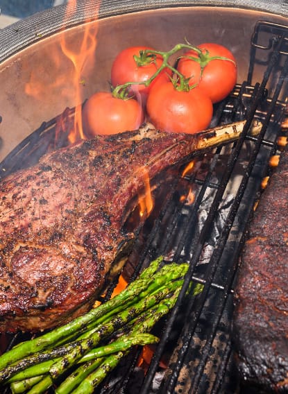ASADOR-BJ24NRHC-SECTOR-4-1 Asador Kamado Joe Big Joe II Stand-Alone - BJ24NRHC