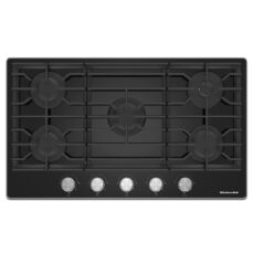 Cubierta a Gas KitchenAid 90 cm Cristal - KCGG536PBL