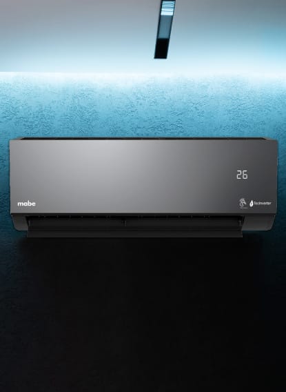 Aire-Acondicionado-Inverter-Mabe-18000-BTU-Negro-Espejo-MMI18CDMCCC10-4-4 Aire acondicionado split Técnología Inverter Mabe 18.000 BTU MMI18CDMCCC10