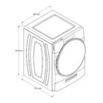 Esquema Whirlpool Lavadora Carga Frontal de 46 Lb 7MWFW5605MW