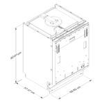 Lavavajillas KitchenAid 70 Piezas Panelable - Imagen 3
