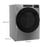 Esquema Secadora WHIRLPOOL Carga Frontal a gas 23 Kilos 7MWGD6605MC Gris
