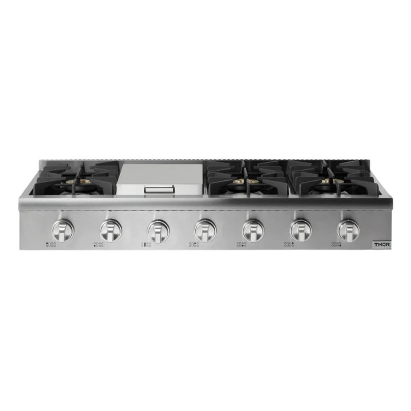 HRT4806U Cubierta a Gas Profesional THOR 120 cm Acero - Imagen 1