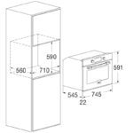 Torre de Hornos Fulgor Milano 75 cm - Imagen 4