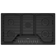 Cubierta a Gas Whirlpool 90 cm Negro