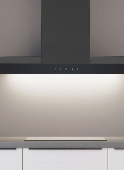 Campana de Pared Tecnolam 90 Cm Negra - EURO BLACK PA