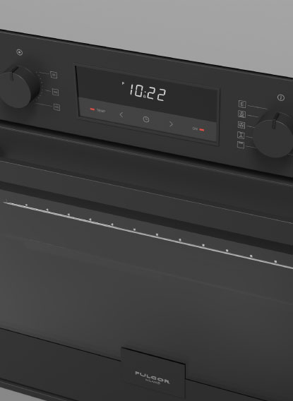 FUO-7509-MT-MBK-2-4 Horno Eléctrico Fulgor Milano 76 cm - FUO 7509 MT MBK
